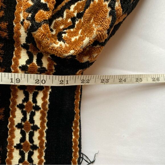 Vtg 1970's Country Pacer Multicolored Tapestry Faux Fur Penny Lane Coat Size S/M - Picture 15 of 16